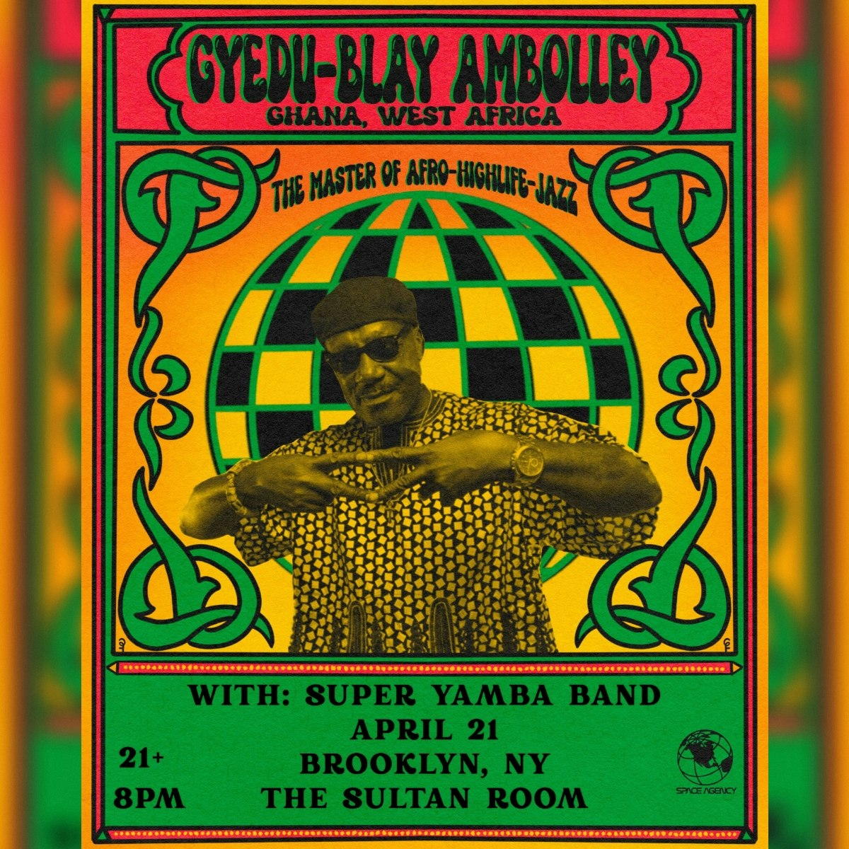 Gyedu-Blay Ambolley, Super Yamba Band