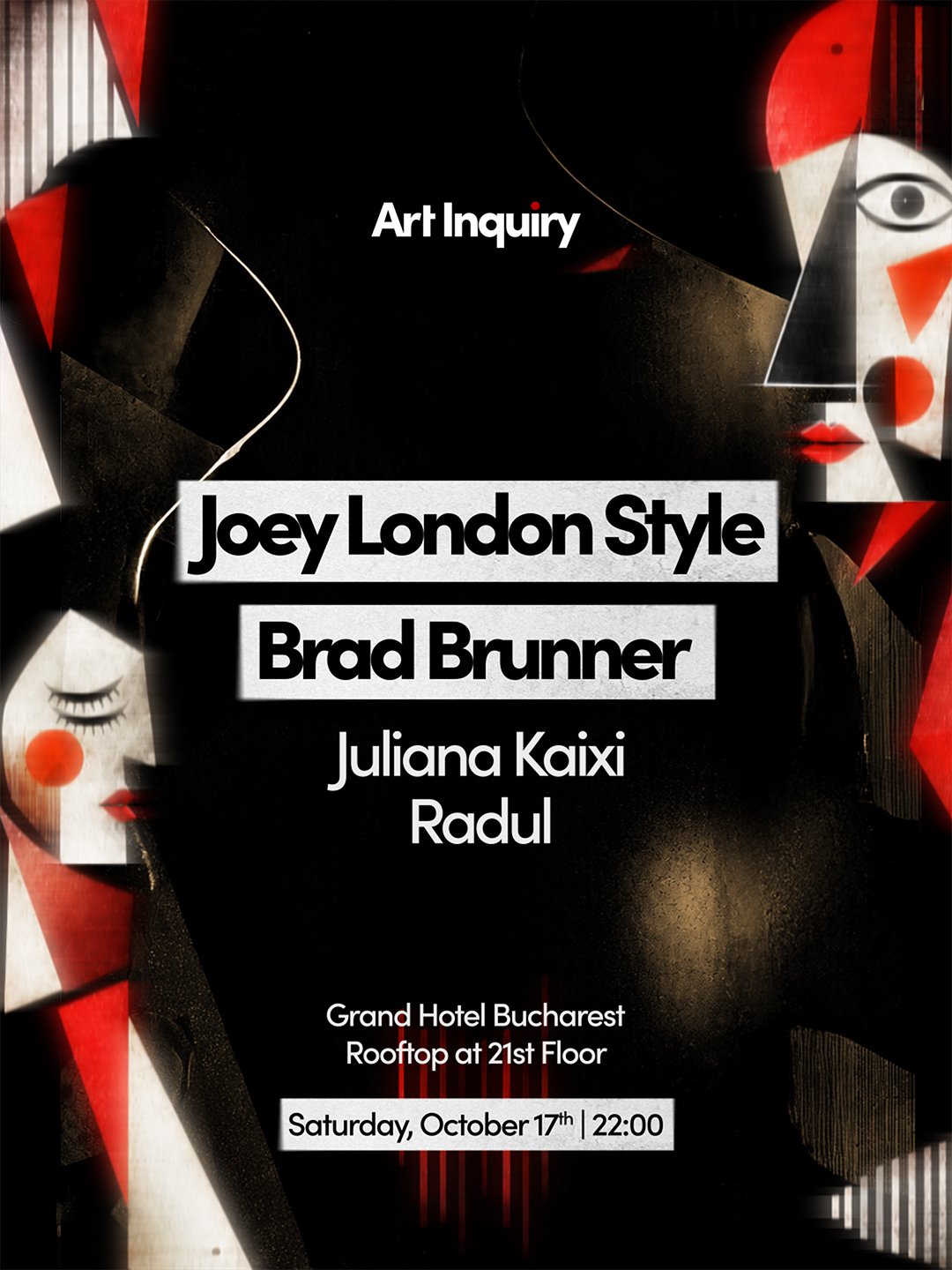 Art Inquiry // Joey London Style, Brad Brunner, Juliana Kaixi, Radul