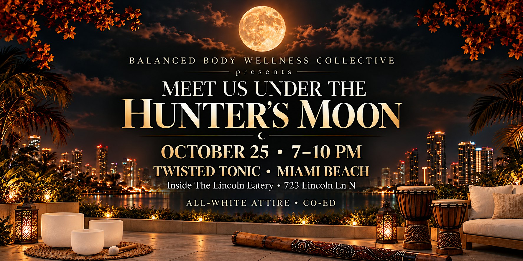 Hunter’s Full Moon Wellness Experience