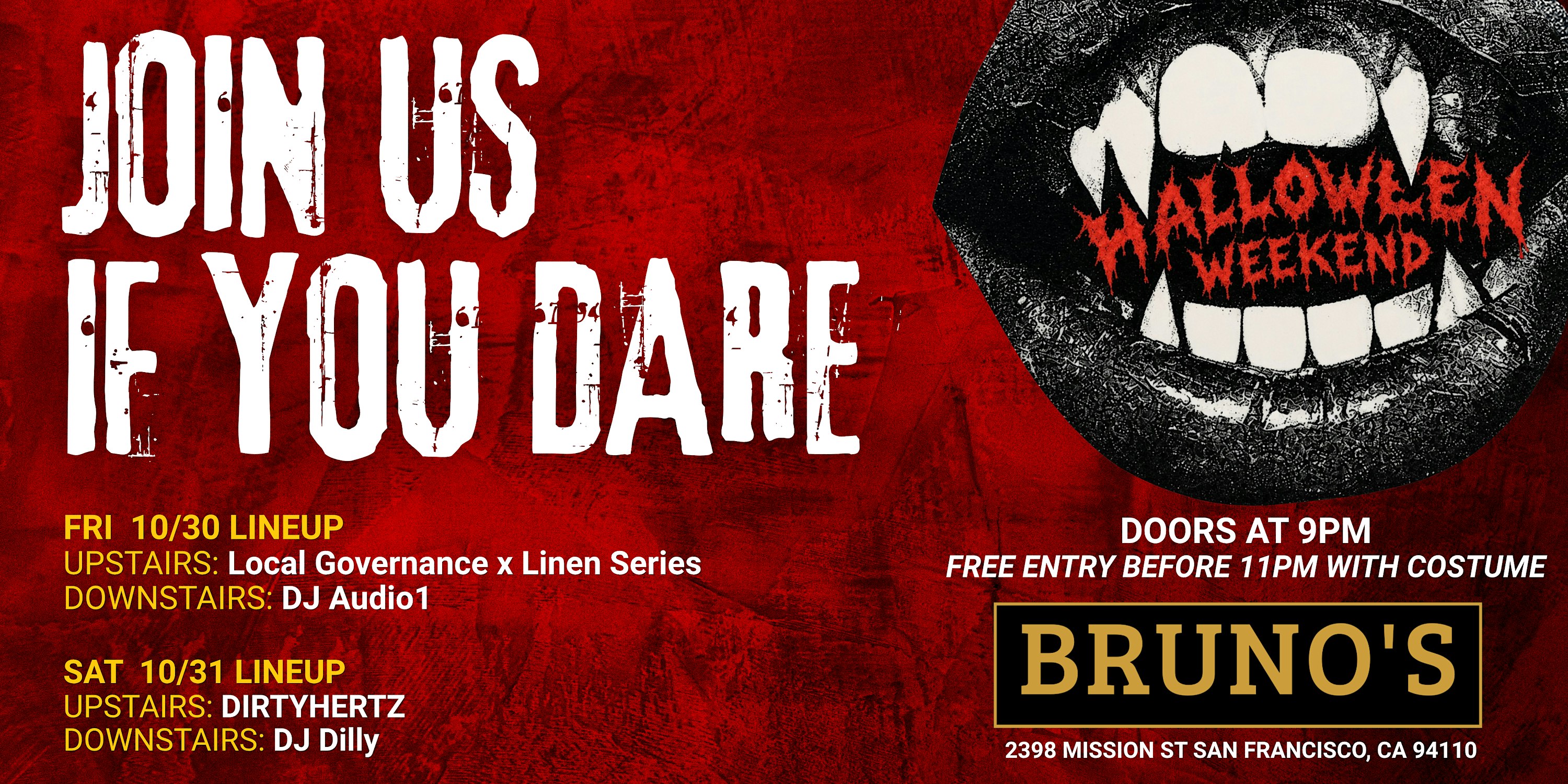 Halloween at Bruno's