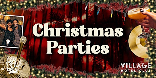 Christmas Party Night with Live Singer & Dancers at Village Glasgow