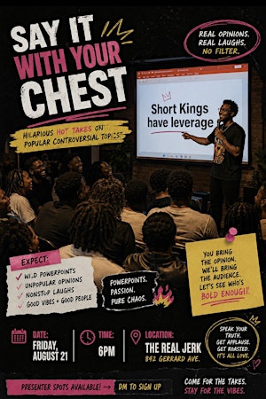 Say It With Your Chest.