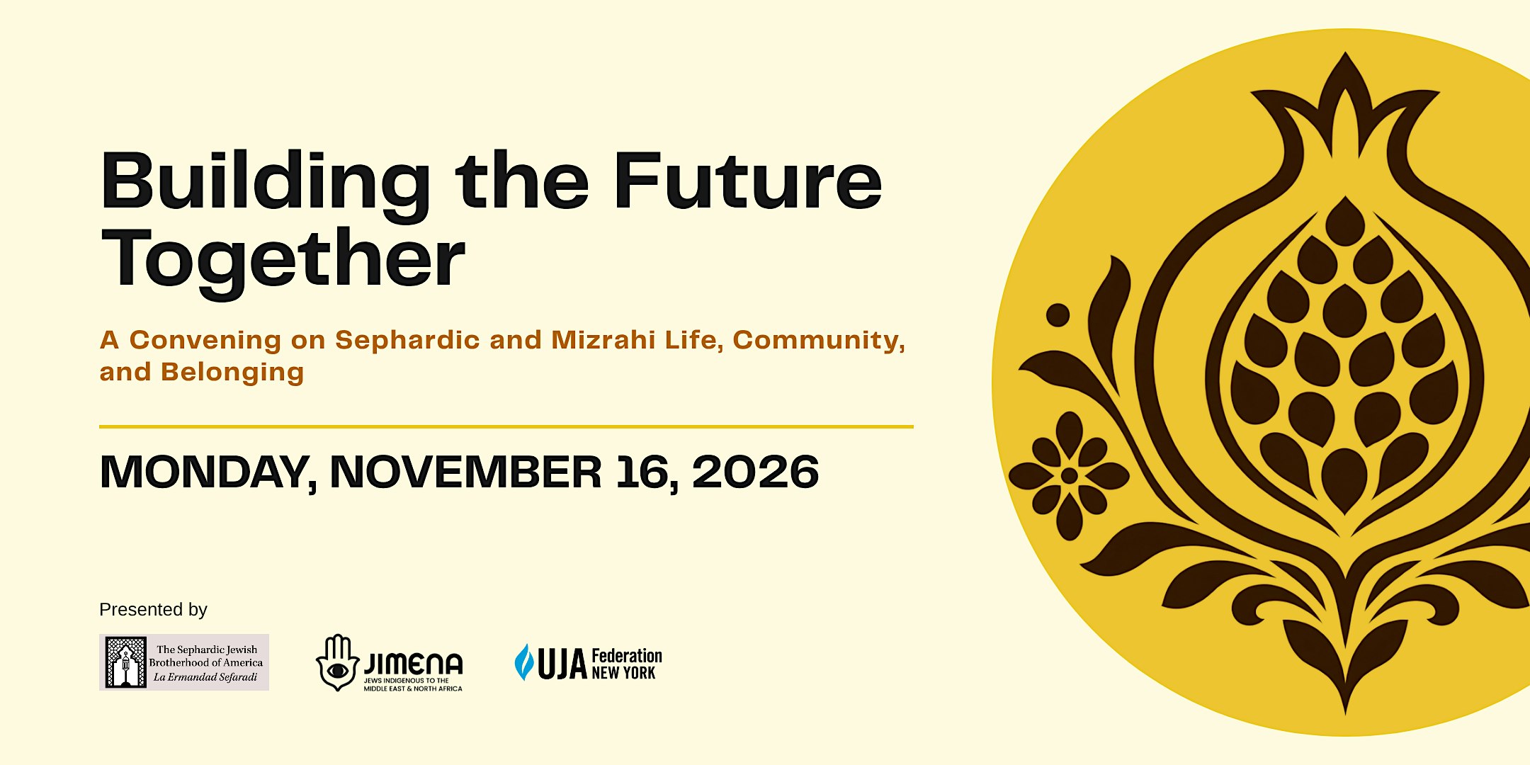 Building the Future Together: A Convening on Sephardic and Mizrahi Life