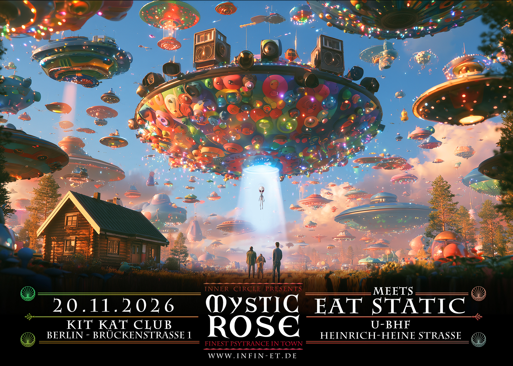 The Mystic Rose meets EAT STATIC