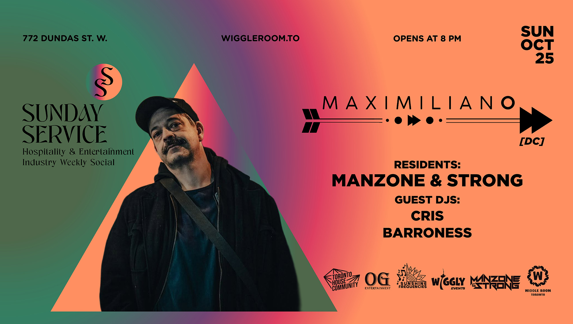 Sunday SerVice: MAXIMILIANO [DC] - Manzone & Strong