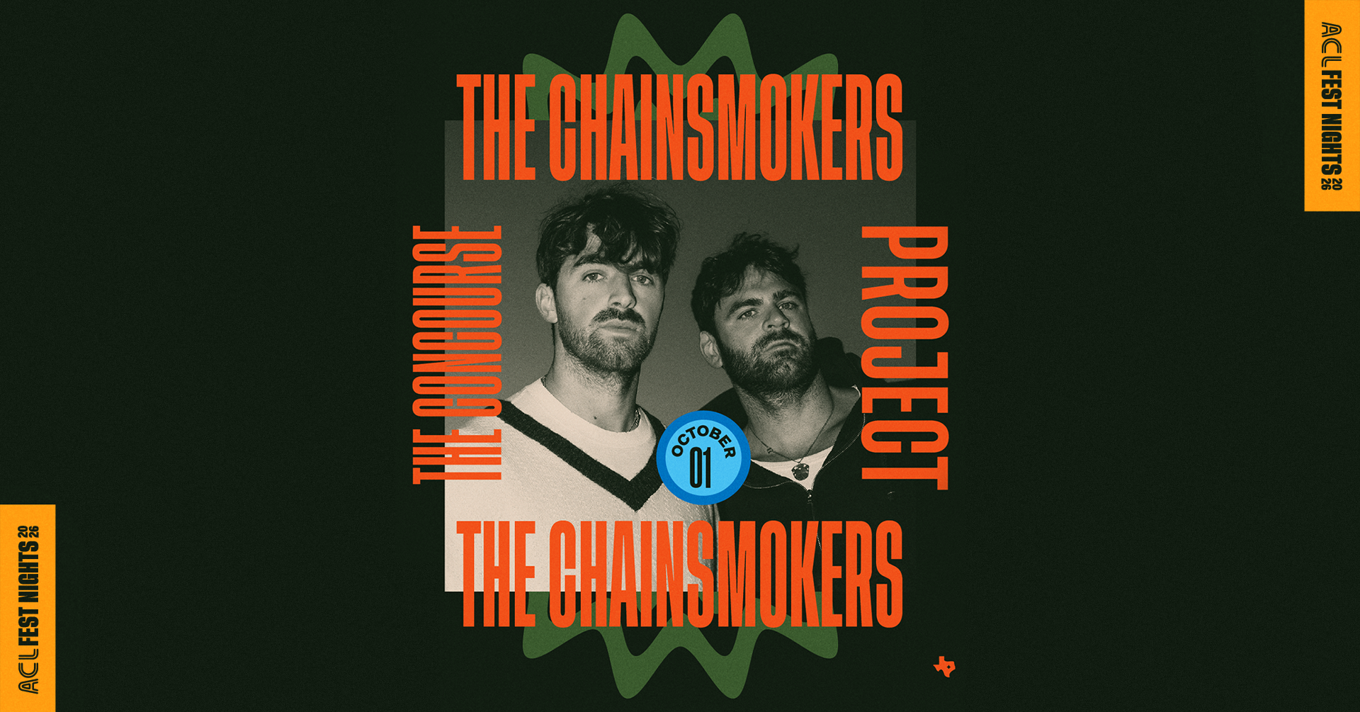 Official 2026 ACL Fest Nights: The Chainsmokers