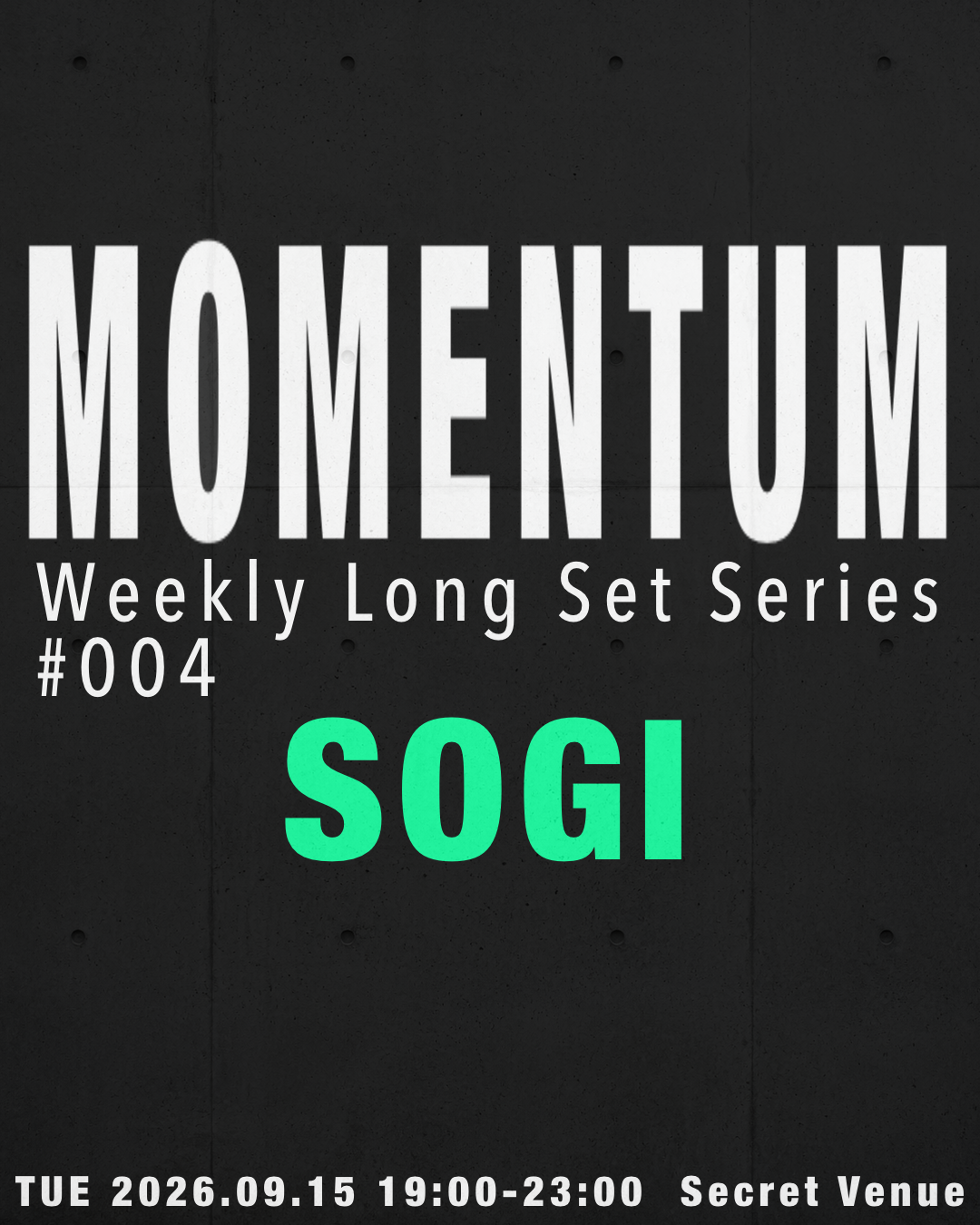 MOMENTUM #004 SOGI