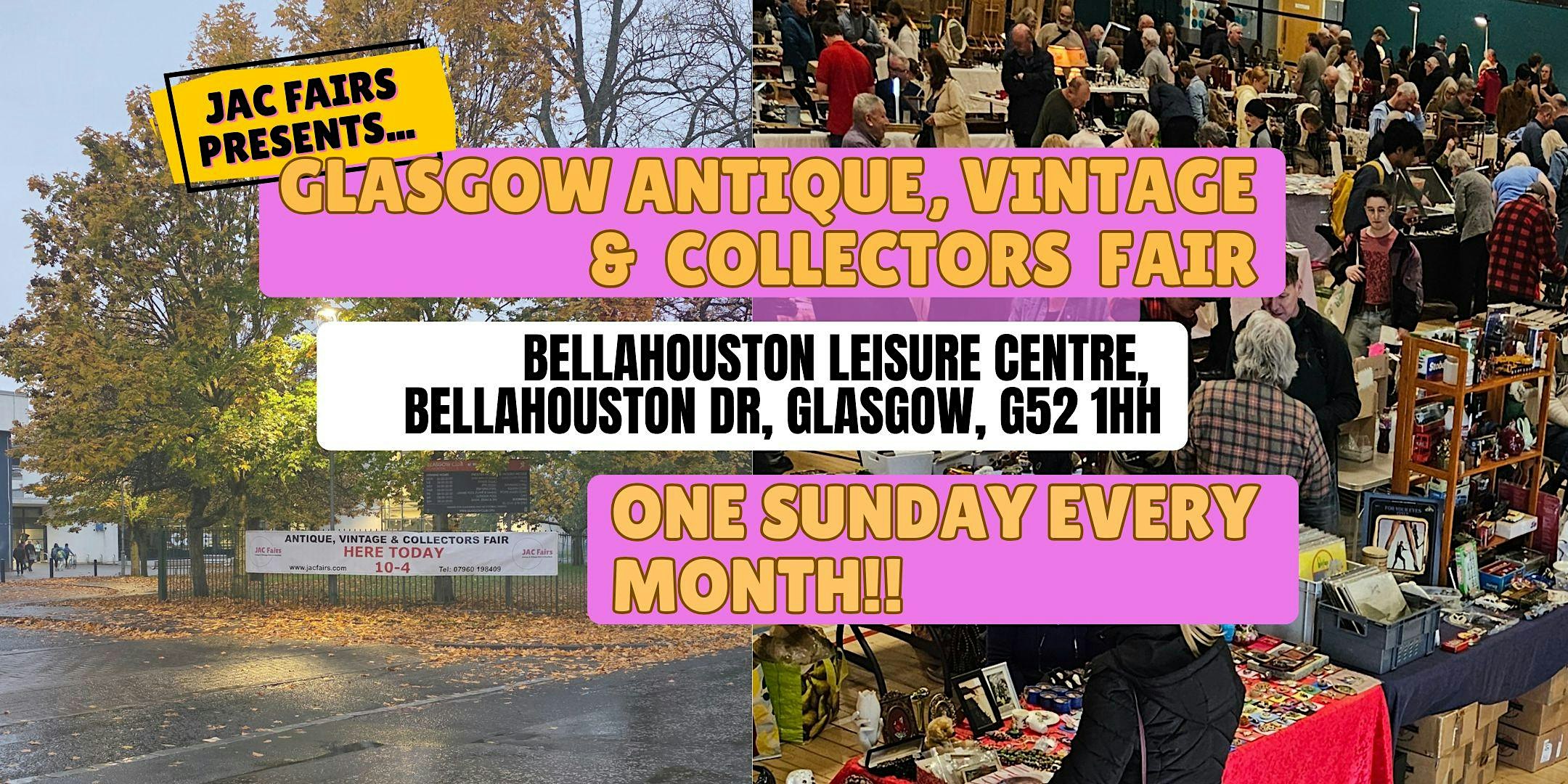 JAC Fairs presents Glasgow Antique, Vintage & Collectors Fair