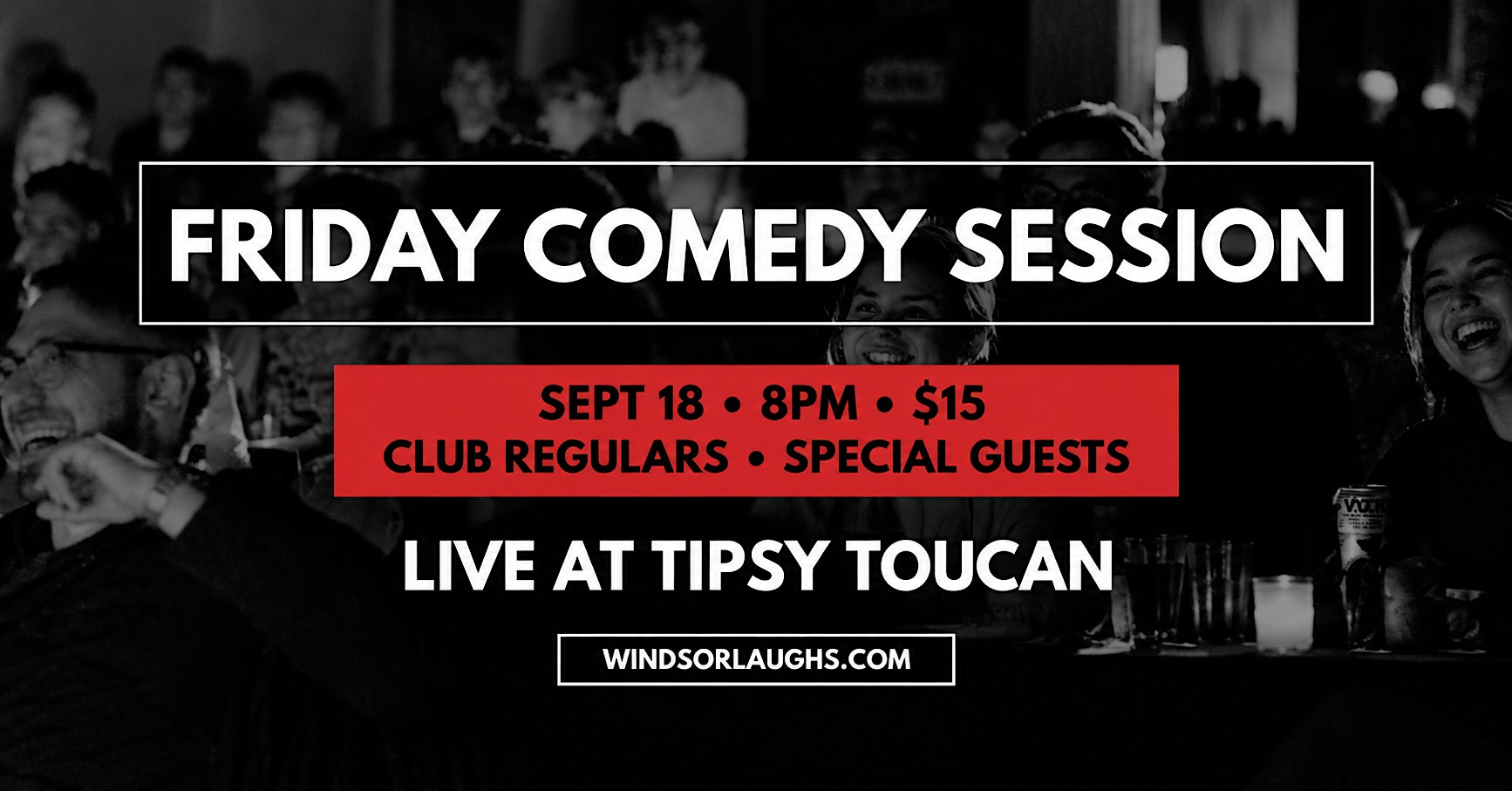 Friday Comedy Session LIVE At Tipsy Toucan (Sep 18th)