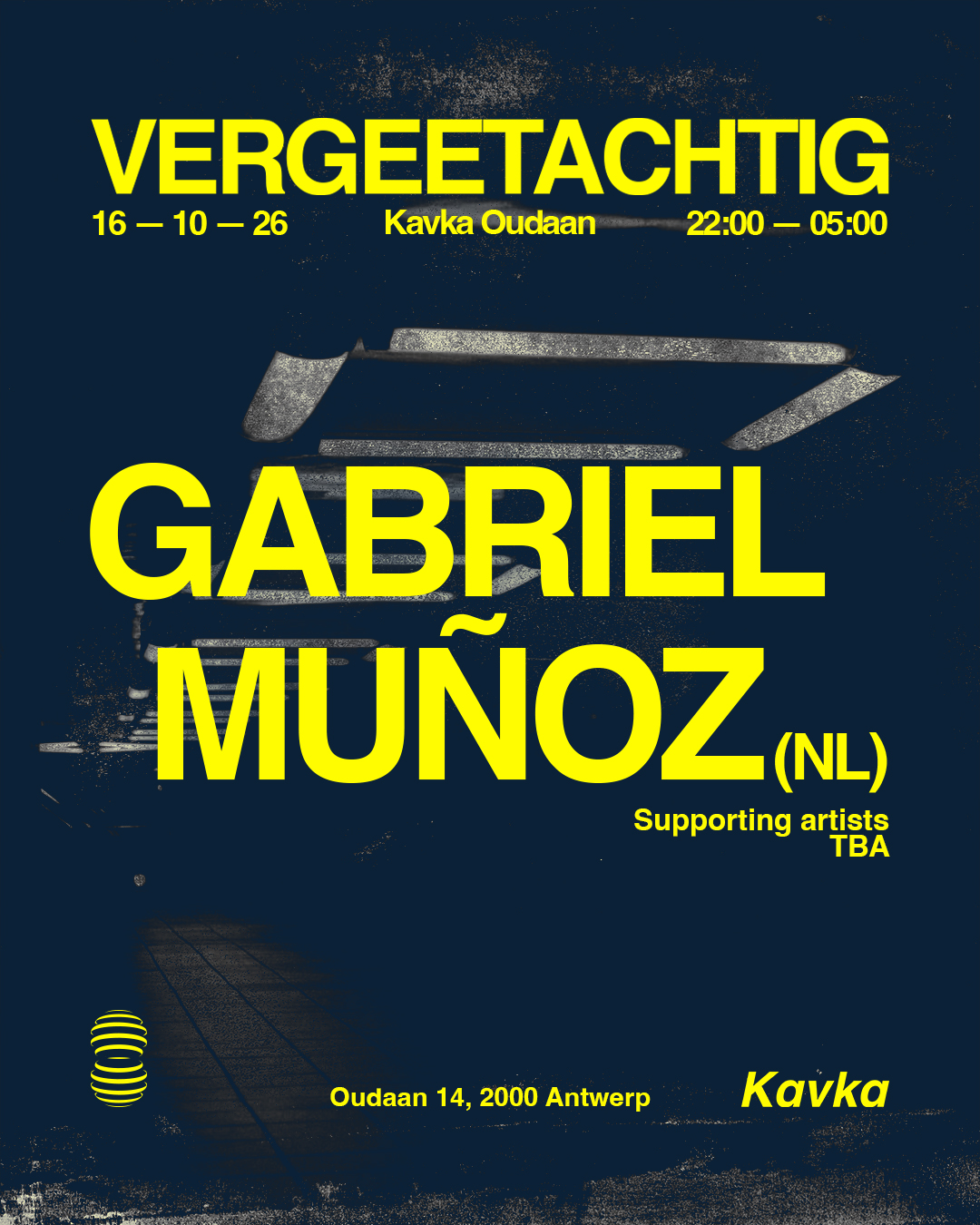 VERGEETACHTIG invites Gabriel Muñoz