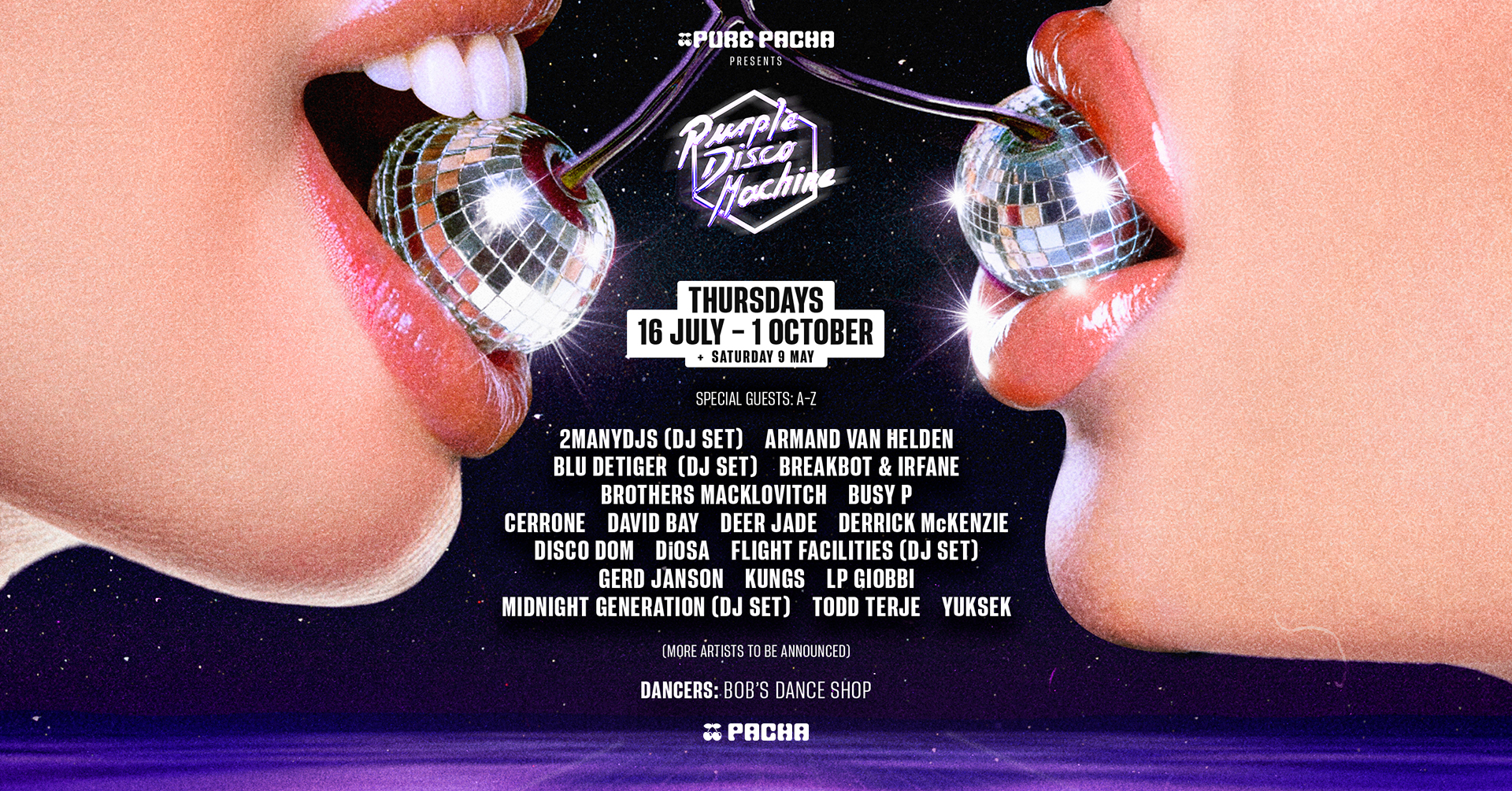 Purple Disco Machine - PURE PACHA