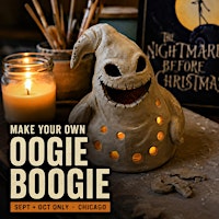 OOGIE BOOGIE INSPIRED CANDLE HOLDER | HALLOWEEN POTTERY