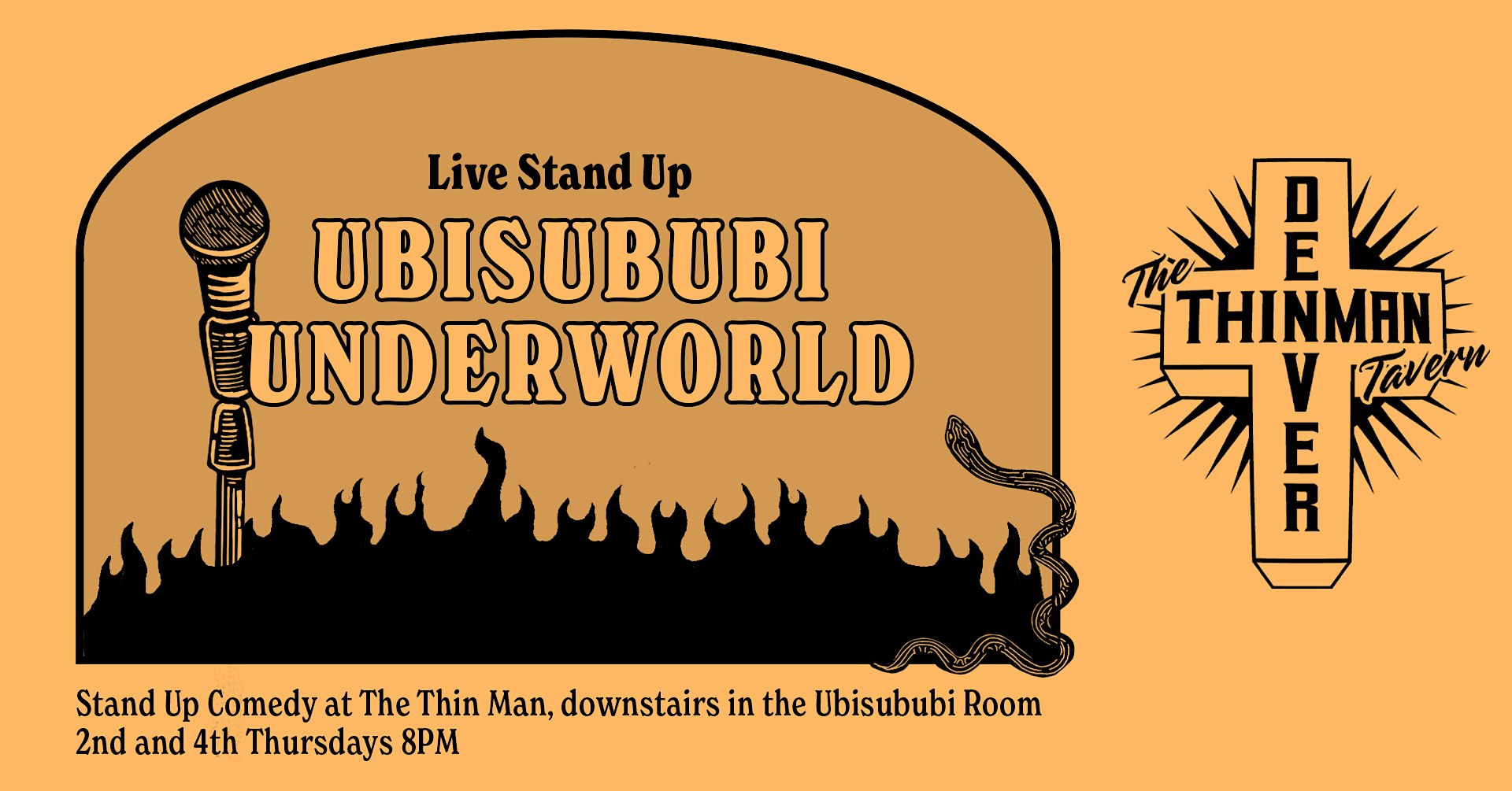 Ubisububi Underworld: Stand Up Comedy @ The Thin Man