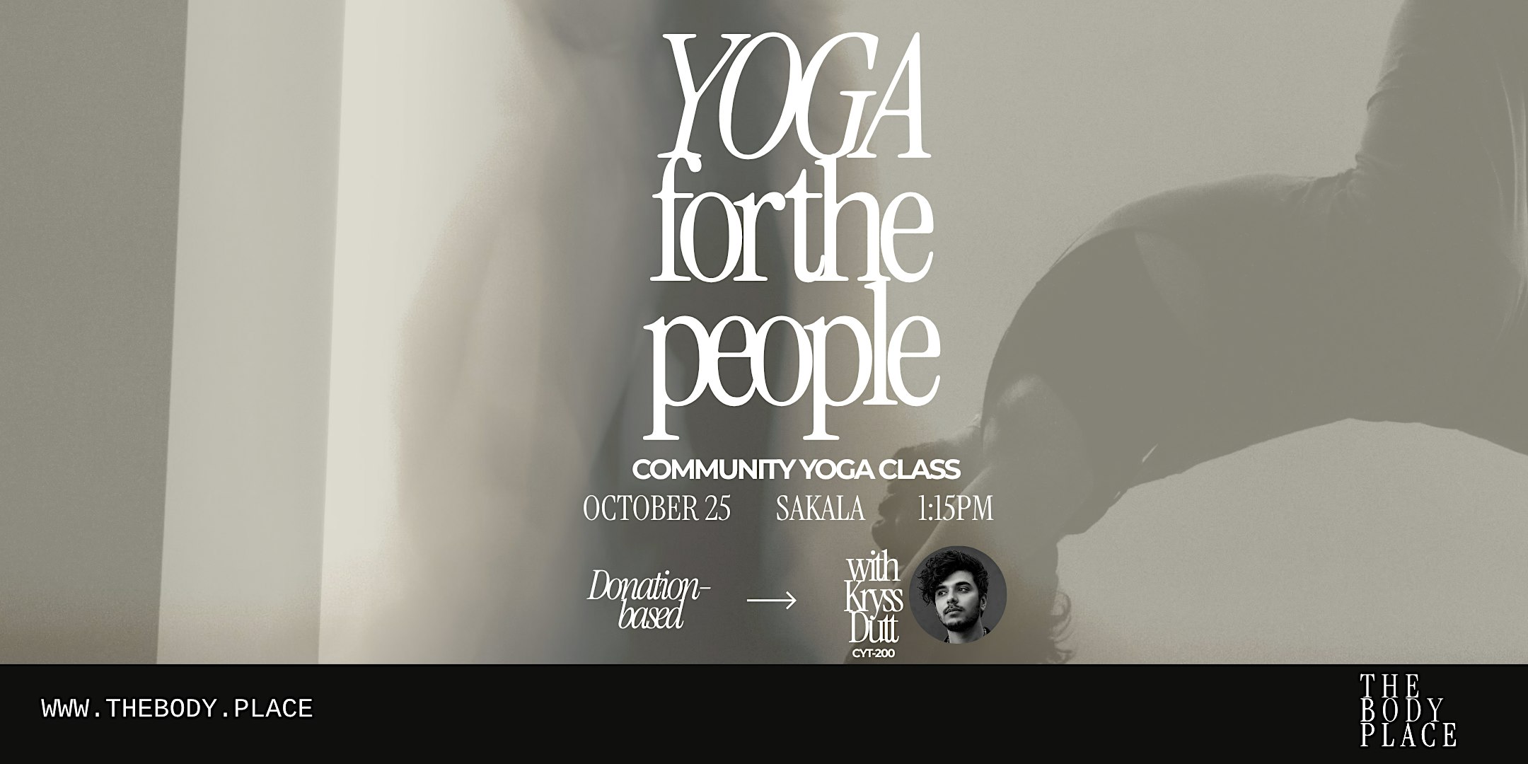 Yoga For The People: Community Class (All-Levels) | Donation Based