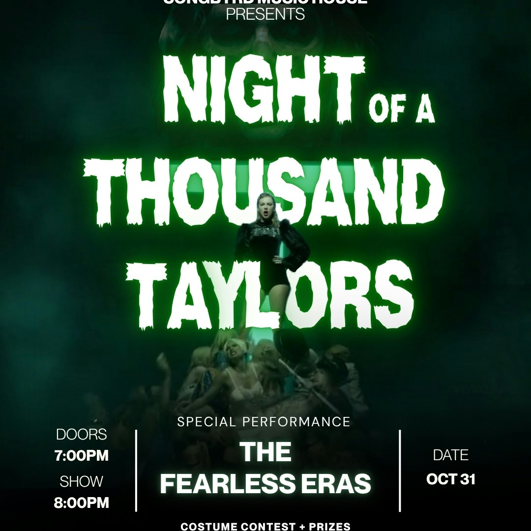 Night of 1000 Taylors: Halloween Party & Costume Contest ft. The Fearless Eras