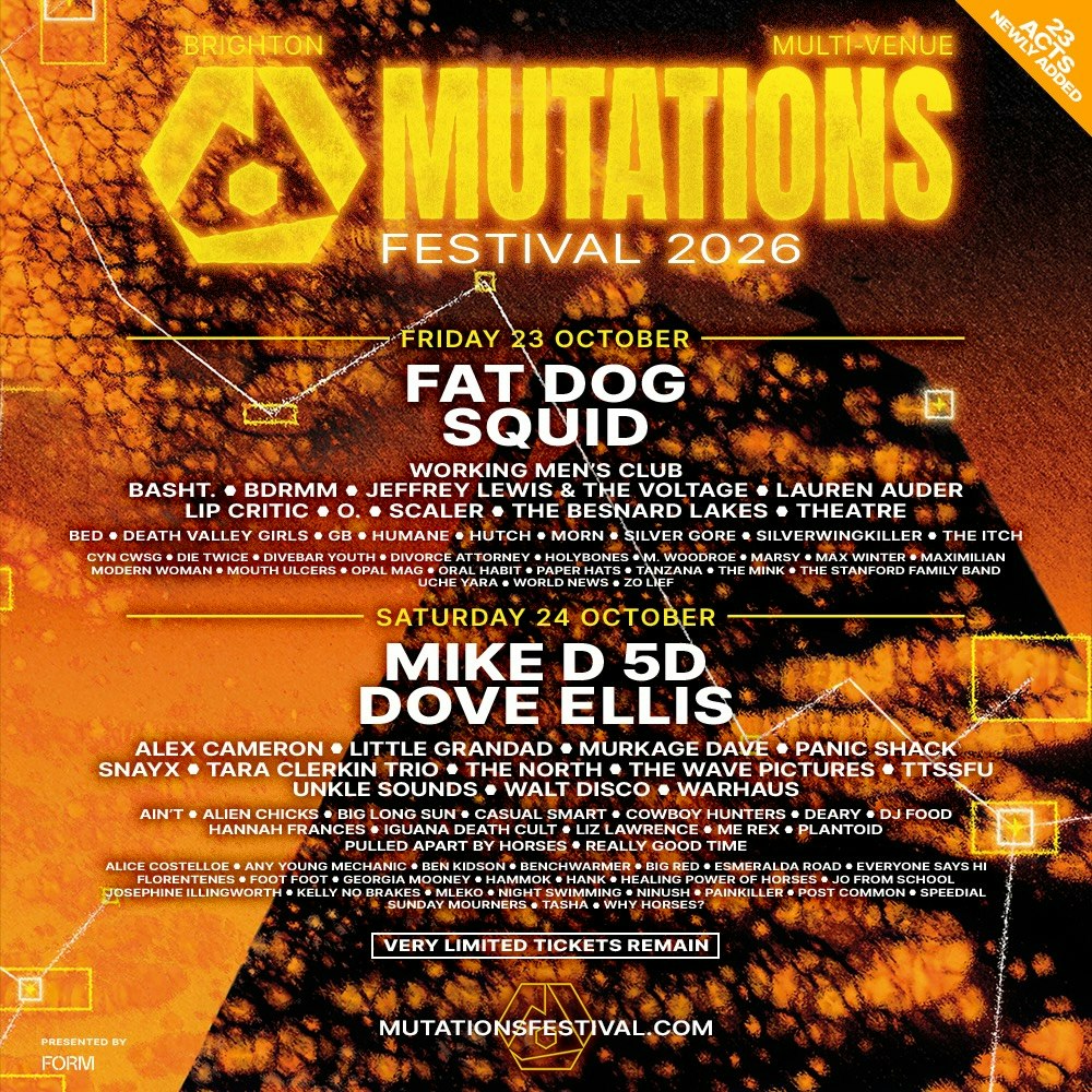 Weekend Pass: Mutations Festival 2026