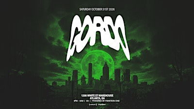 Gordo | Saturday October 31st 2026 | 1200 White St Warehouse
