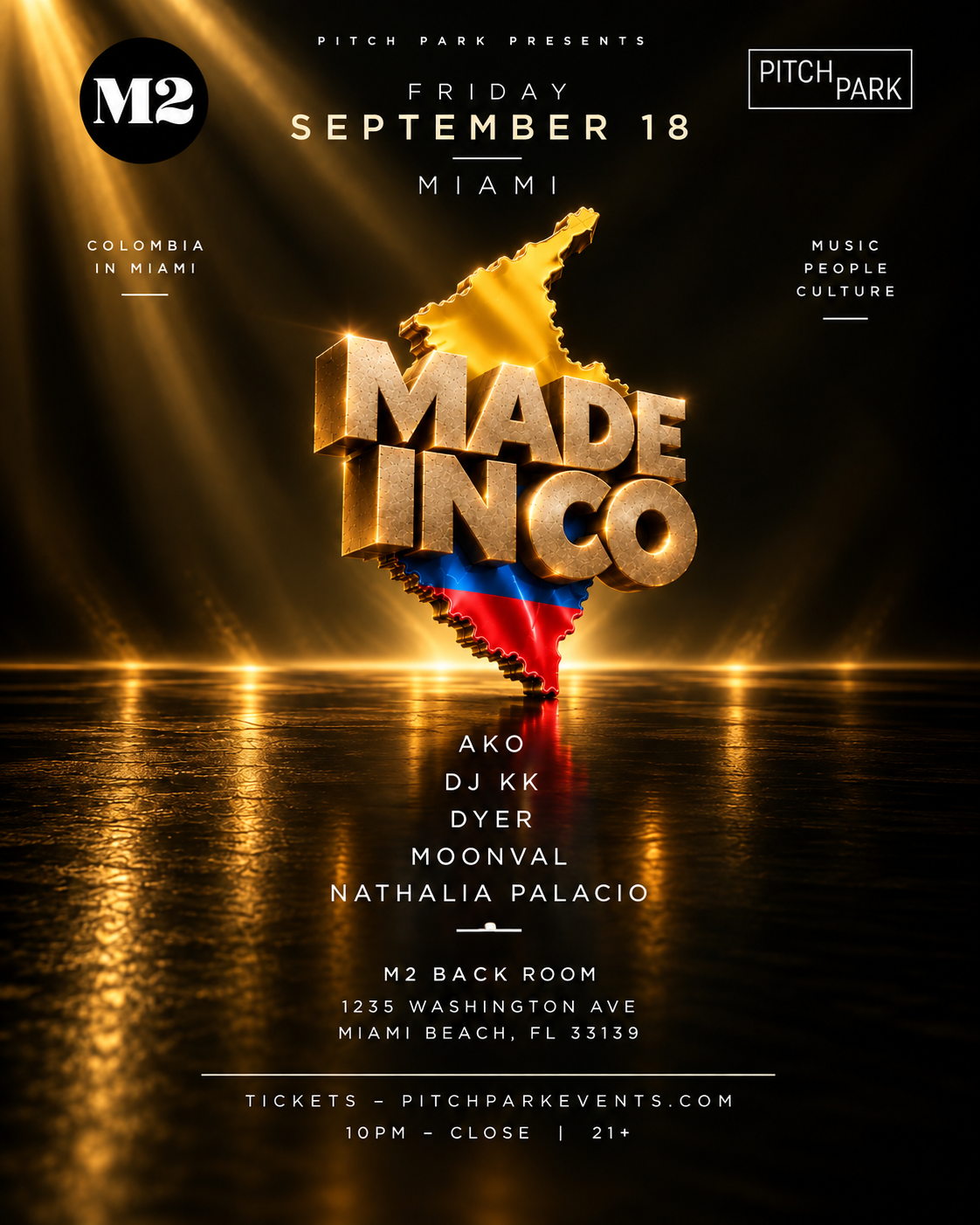 Made In Co: DJ KK, AKO, DYER, NATHALIA PALACIO