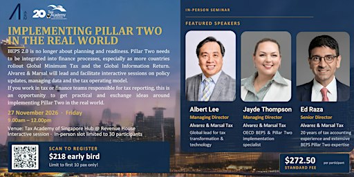 Implementing Pillar Two In the Real World