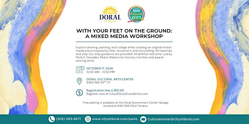 With Your Feet On The Ground: A Mixed Media Workshop