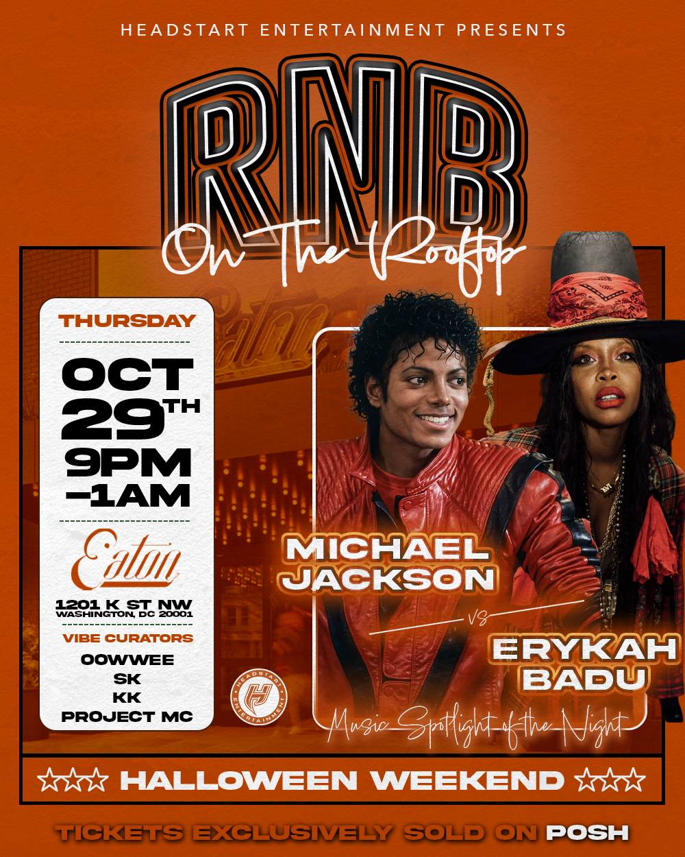 R&B On The Rooftop! Halloween Kickoff!