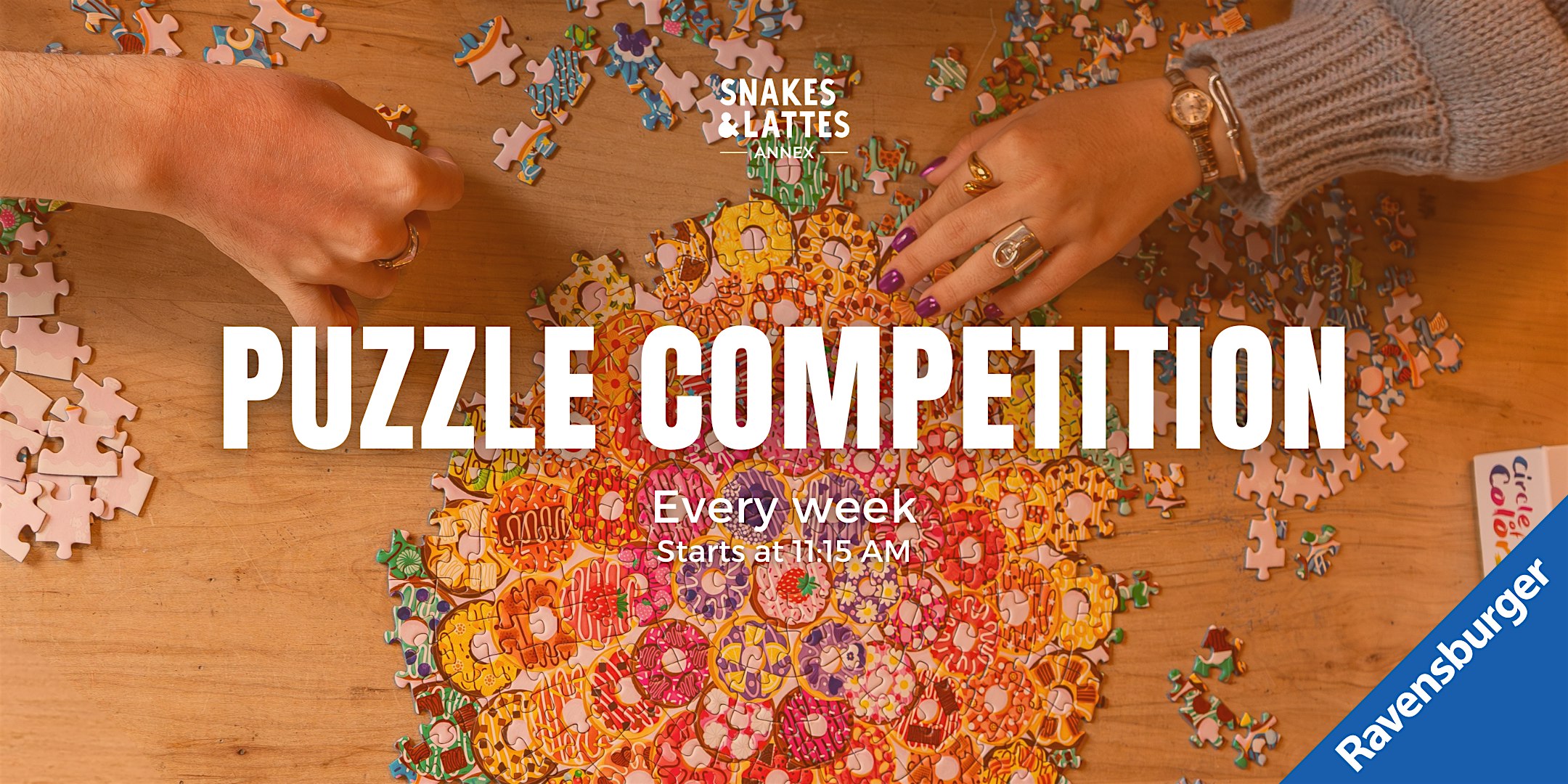 Ravensburger Puzzle Competition - Snakes & Lattes Annex