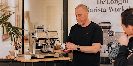 De'Longhi Barista Workshop met Tom Cools