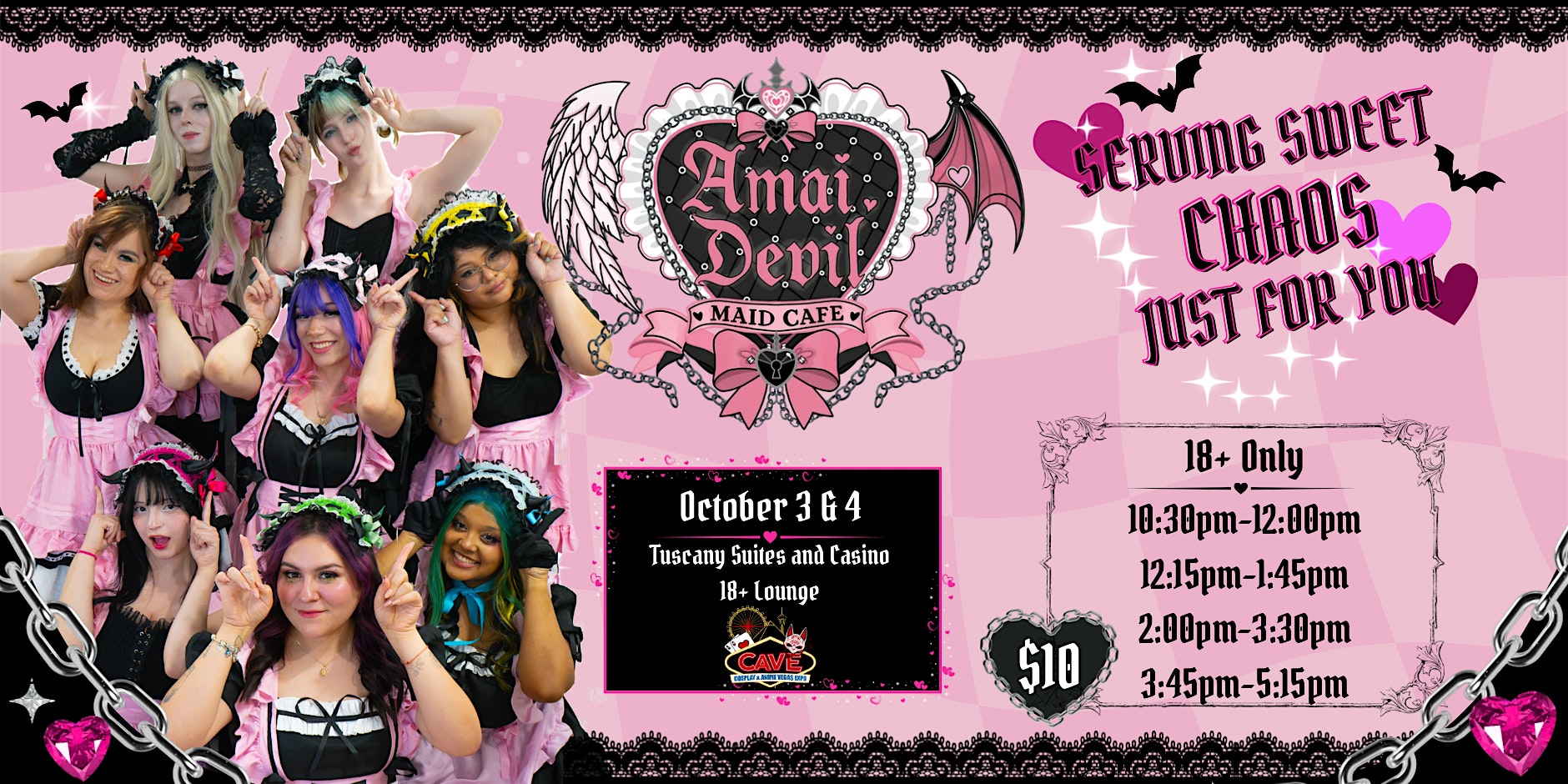 Amai Devil Maid Cafe at CAVE 2026
