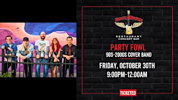 PARTY FOWL 90s-2000s COVER BAND @ Rock & Brews Royal Oak
