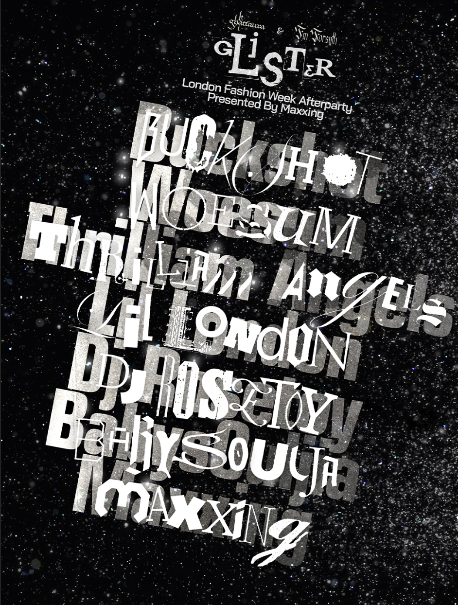 Glister: London Fashion Week Afterparty by MAXXING