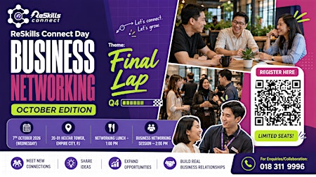 ReSkills Connect Day Business Networking | October Edition