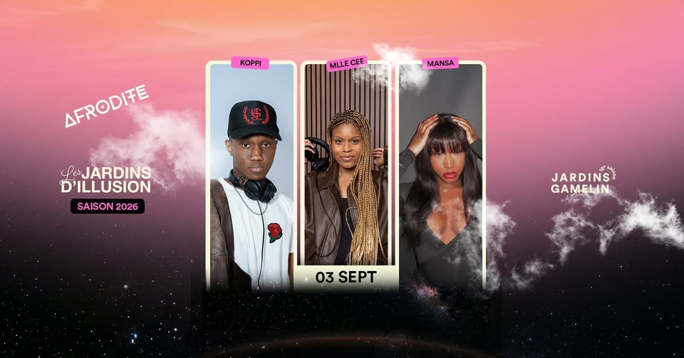 JARDINS D'ILLUSION | AFRODITE 🎧🎵 KOPPI, MANSA, MLLE CEE