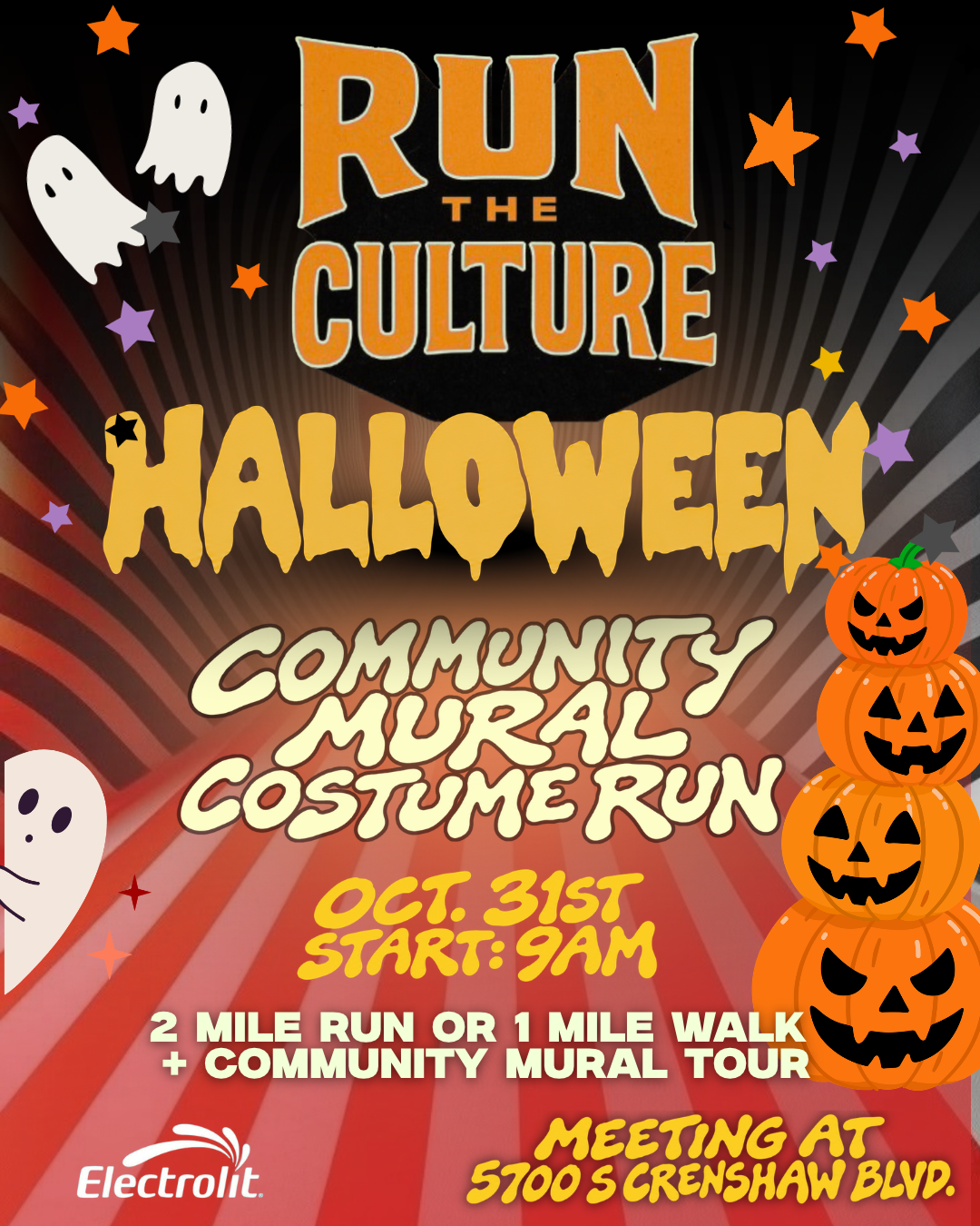 RUN THE CULTURE HALLOWEEN