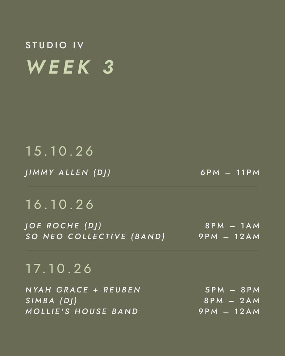Studio IV: Joe Roche