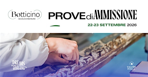 PROVE DI AMMISSIONE // Scuola di Restauro di Botticino