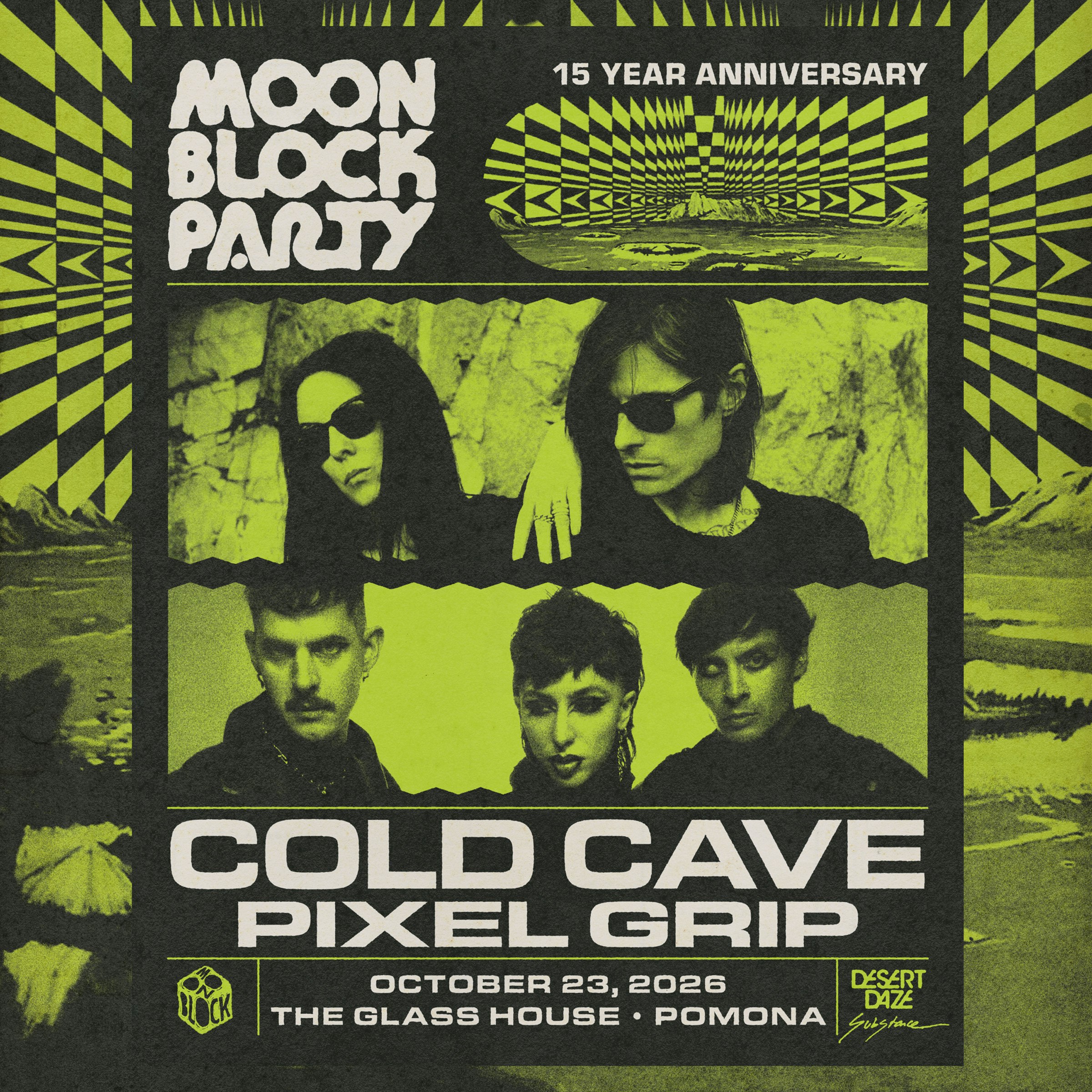 Cold Cave x Pixel Grip