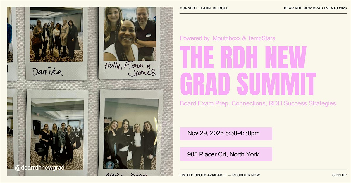 The RDH New Grad Summit 2026