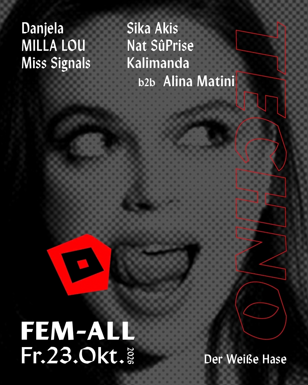 Fem-All / RAW Techno   [ free entry for women until 1 AM ]