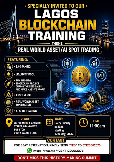 LAGOS BLOCKCHAIN SUMMIT