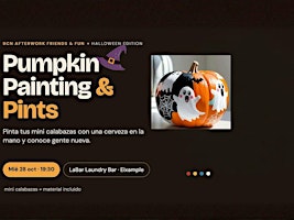PUMPKIN PAINTING NIGHT – Halloween edition