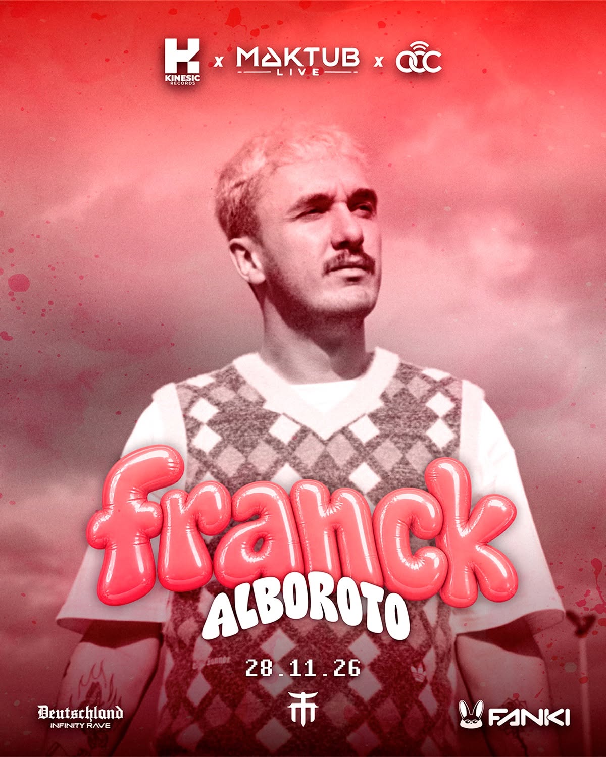 El Alboroto 001 presenta: franck en Medellin