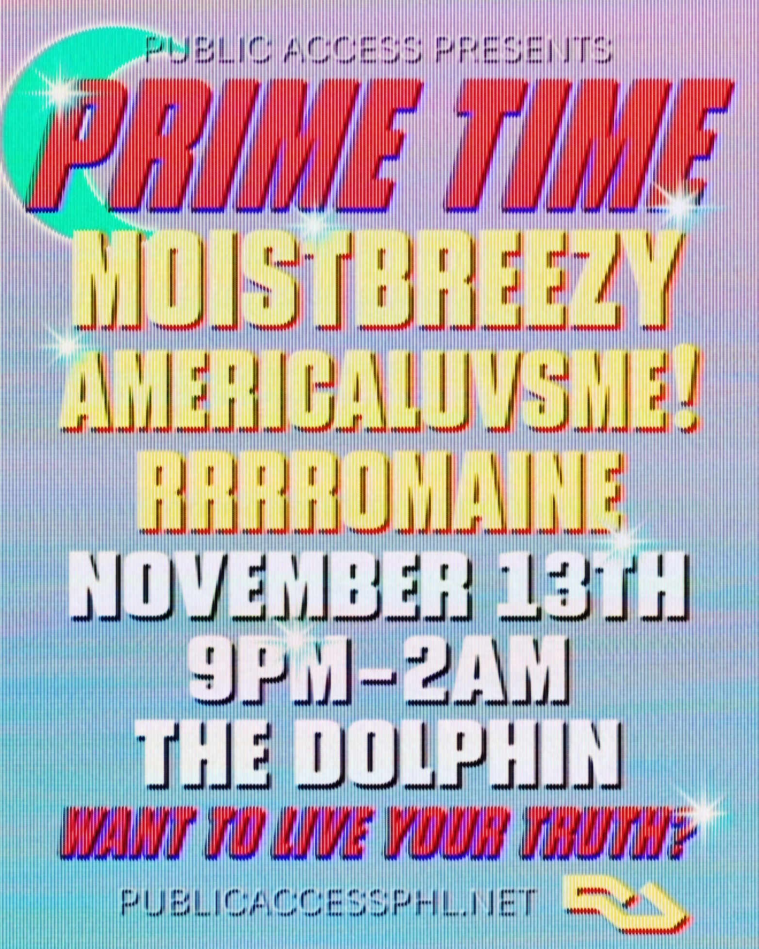 PUBLIC ACCESS presents: PRIME TIME @ The Dolphin