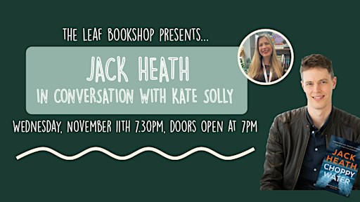 Jack Heath in Conversation with Kate Solly