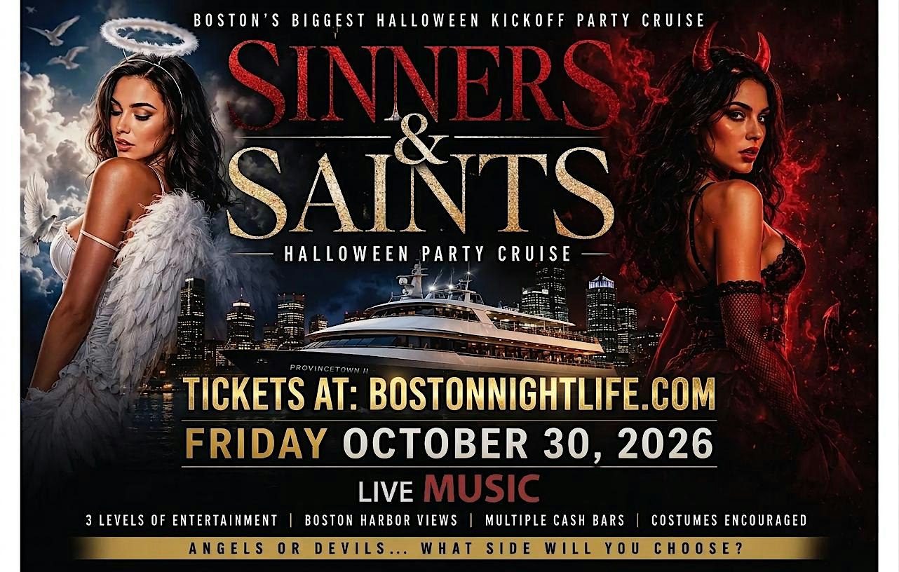 Haunted Boston Halloween Party | Sinners & Saints Cruise