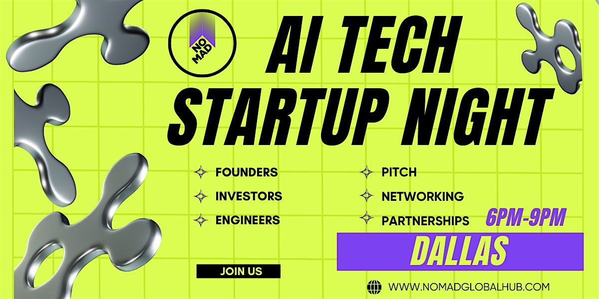 AI Tech & Startup Night — Dallas