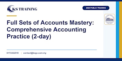 Full Sets of Accounts Mastery: Comprehensive Accounting Practice (2-day)