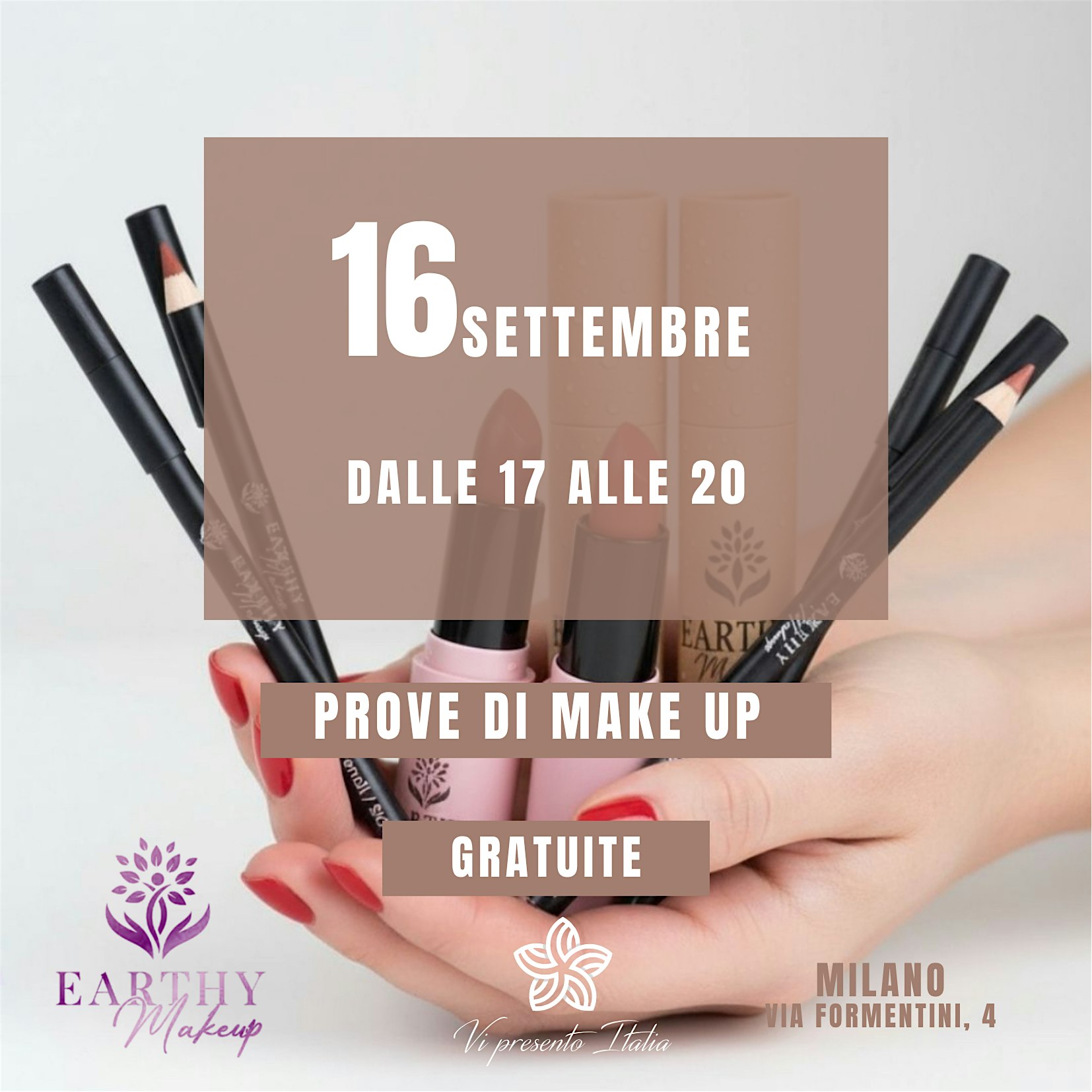 Make up Vegan e Made in Italy