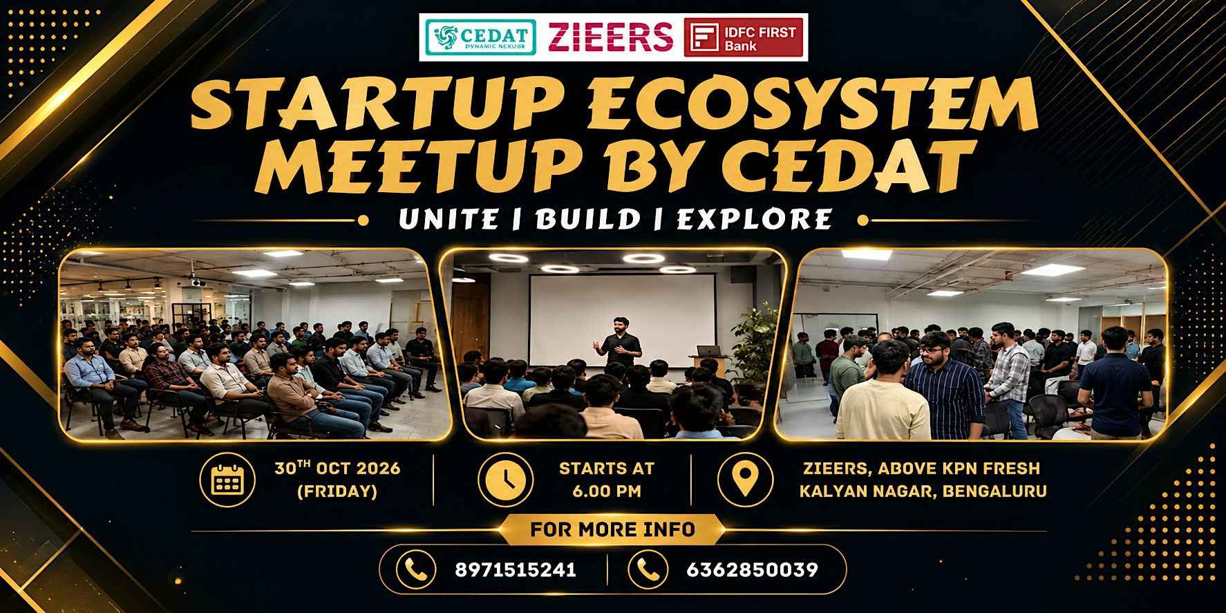 Startup Ecosystem Meetup by CEDAT