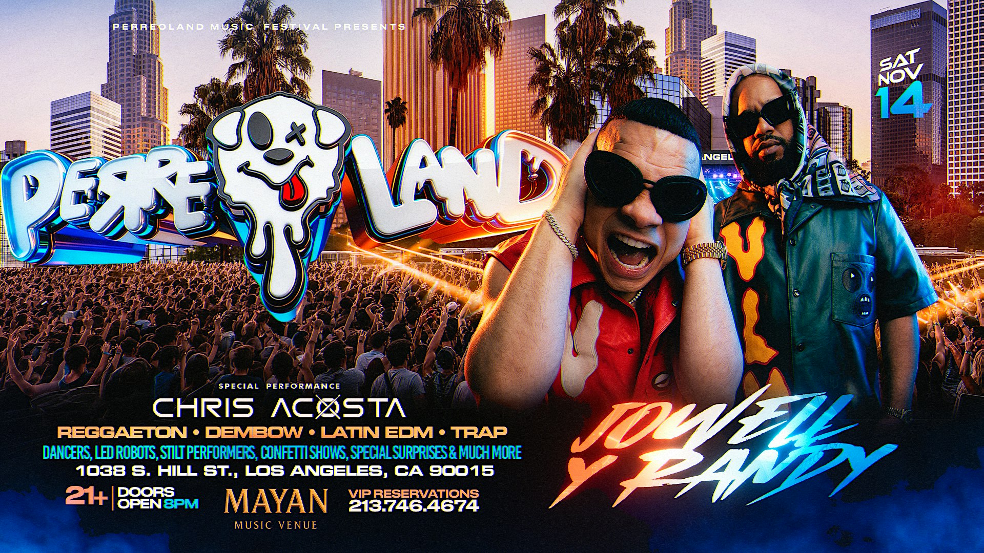 PERREOLAND | LOS ANGELES ft JOWELL Y RANDY