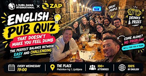 ENGLISH PUB QUIZ THAT DOESN’T MAKE YOU FEEL DUMB